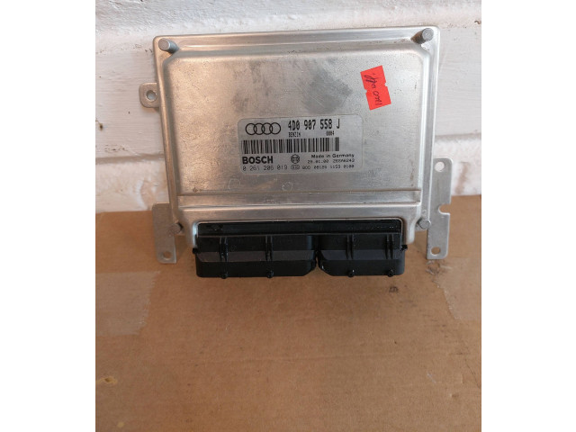 Блок управления двигателем Блок управления 4D0907558J, 0261206019 Audi A8 S8 D2 4D