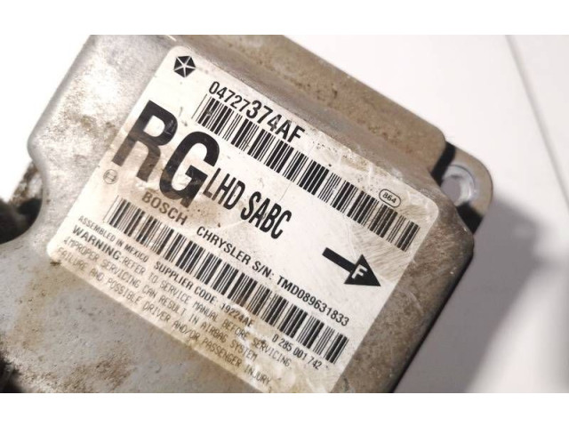 Блок подушек безопасности 04727374af, 04727374AF   Chrysler Grand Voyager IV