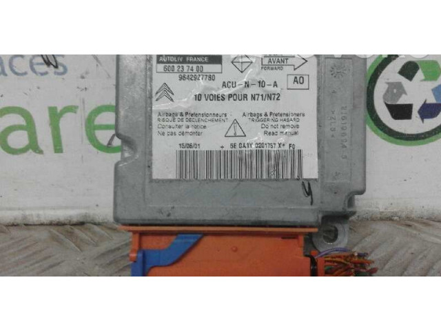Блок подушек безопасности 600237400, 9642927780 Citroen Xsara