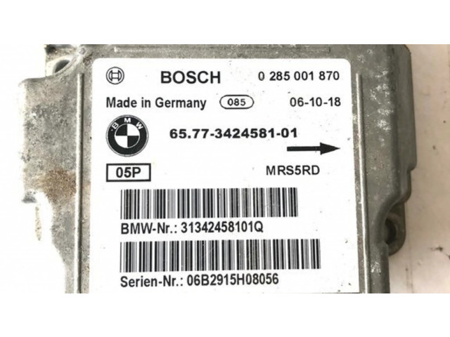 Блок подушек безопасности 6577342458101, 0285001870   BMW X3 E83