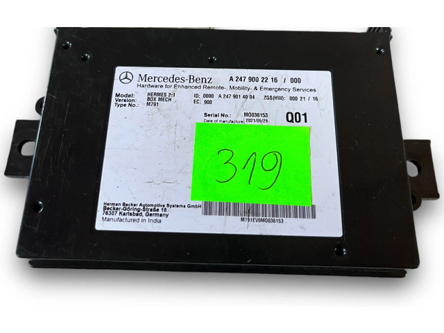 Блок комфорта S319, A2479002216   Mercedes-Benz GLB x247   
