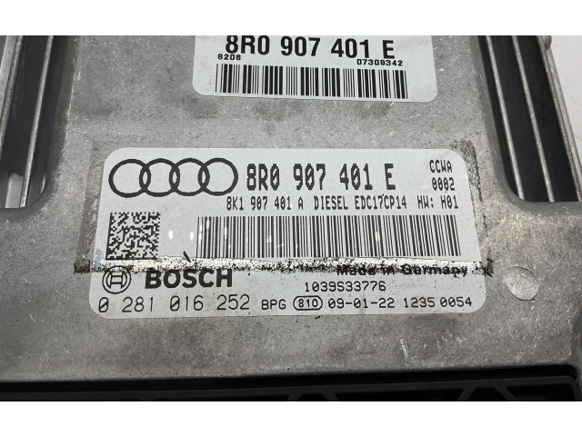 Блок управления двигателя 8R0907401E   Audi Q5 SQ5