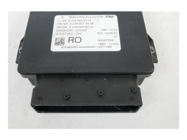 Řídící jednotka A2469003417 Mercedes-Benz CLA C117 X117 W117 2013