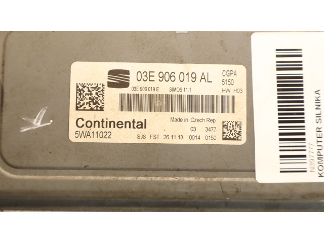 Řídící jednotka 5WA11022   Seat Ibiza IV (6J,6P) 2013