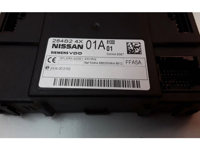 Блок комфорта 284B24X01A Nissan Navara