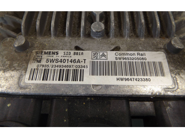 Řídící jednotka 9647423380   Citroen Berlingo 2003