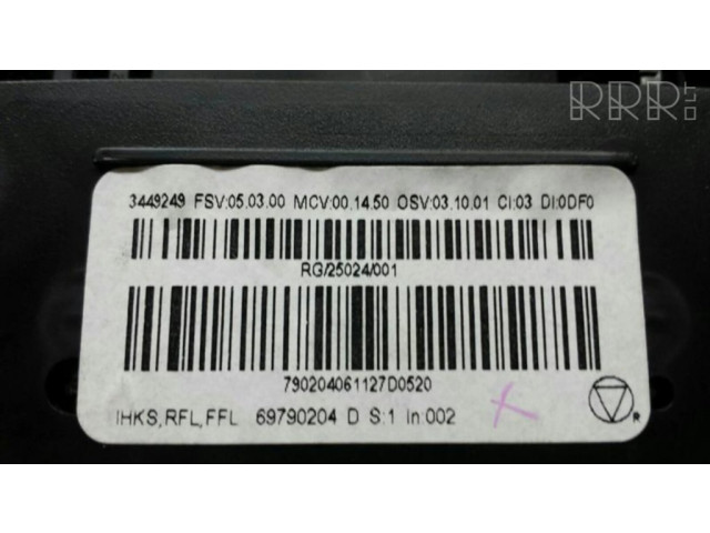 Блок управления климат-контролем 3449249 Mini One Cooper Coupe R56