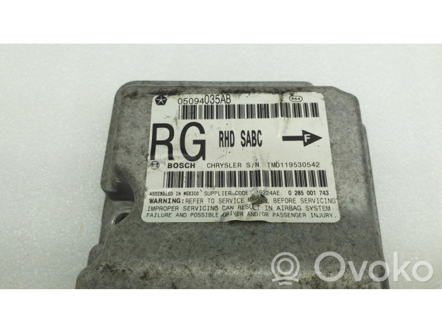 Блок подушек безопасности 05094035AB   Chrysler Voyager
