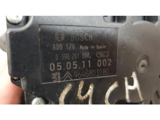 Моторчик заднего дворника 0390201807, 9646803180 Citroen C4 I