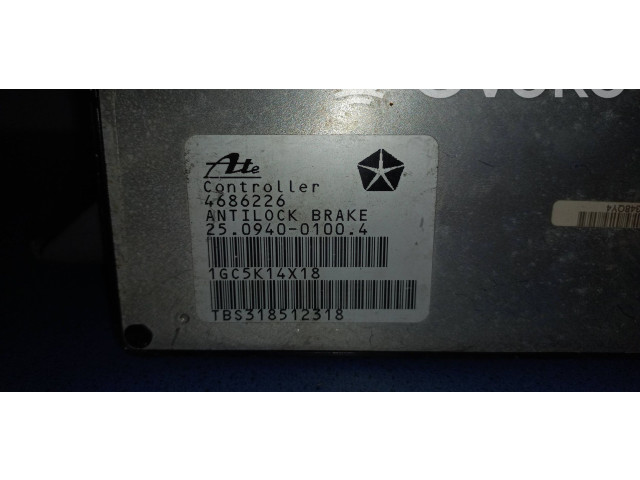 Блок управления АБС 4686226, 25094001004   Chrysler Voyager