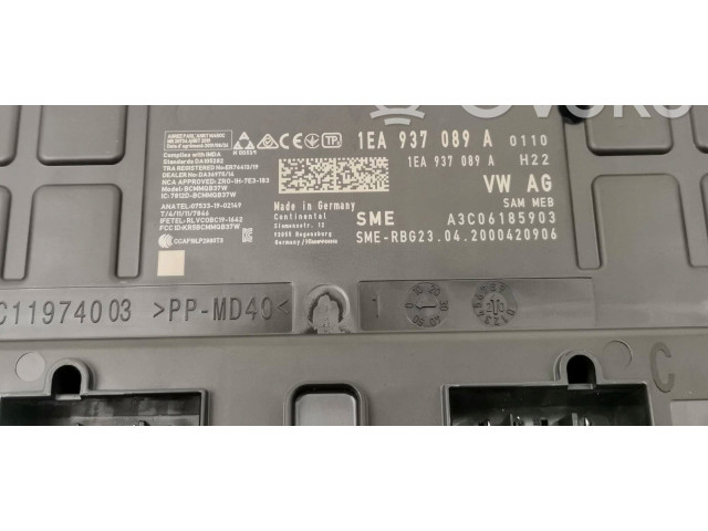 Блок комфорта nan, NAN Volkswagen ID.3