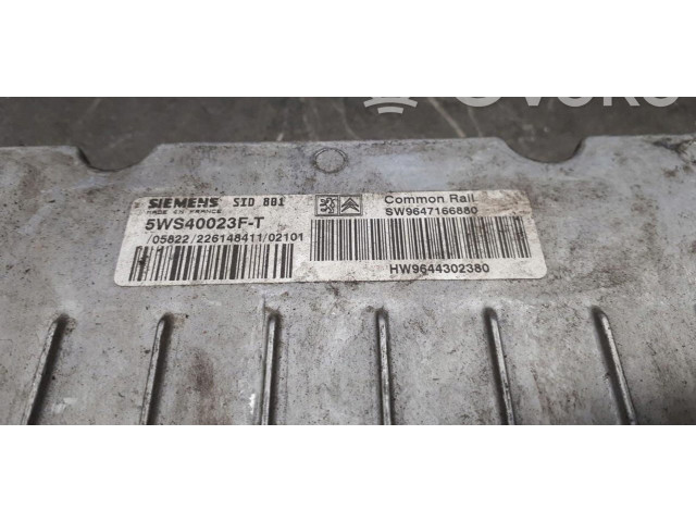 Турбина Блок управления двигателем ECU Citroen Xsara  5ws40023f-t         