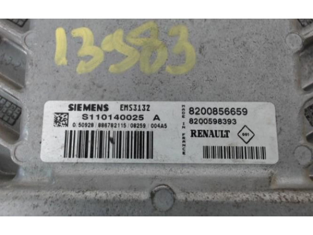 Блок управления 8200856659, 8200856659 Dacia Sandero