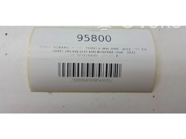 Блок комфорта 72343XA00C   Subaru Tribeca   