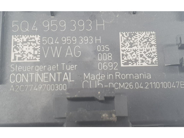 Блок управления 5Q0959393H, 5Q0959393H Volkswagen Caddy