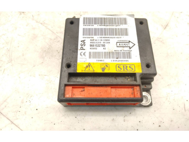Блок подушек безопасности 9661532780   Citroen C2