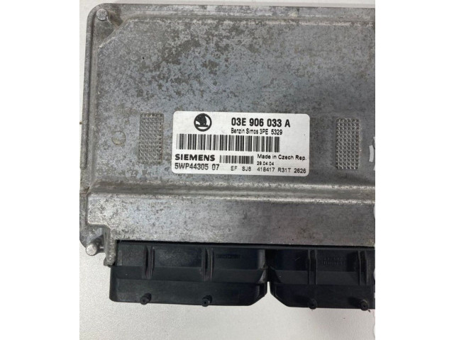 Блок управления двигателя A2711537579 Skoda Fabia Mk1 (6Y)