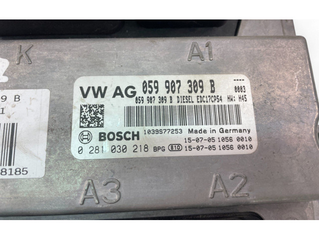 Řídící jednotka 059907309B, 0281030218   Audi Q7 4M 2018