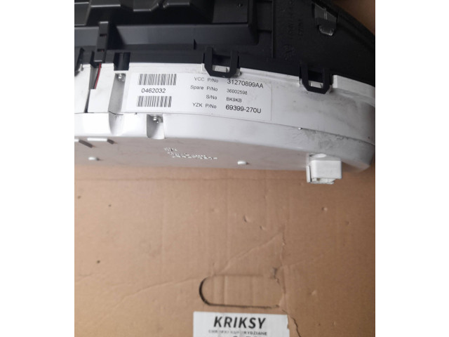 Панель приборов 31270899AA, 0462032   Volvo V70       