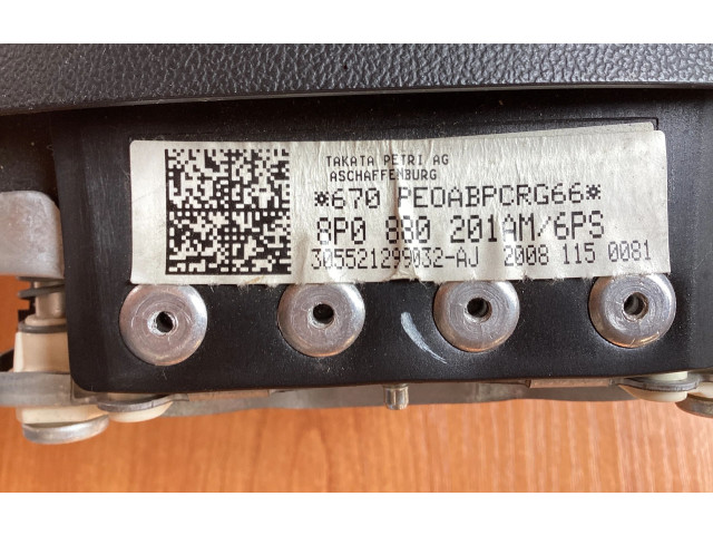 Подушка безопасности водителя 8P0880201AM, 20081150081 Audi A3 S3 A3 Sportback 8P