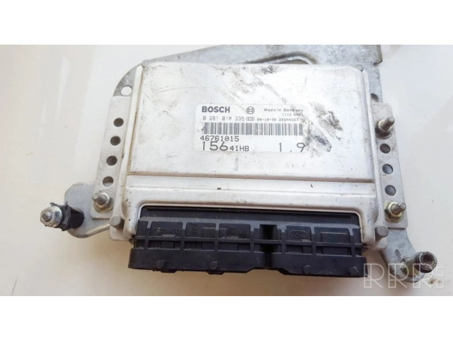 Řídící jednotka 0281010335, 46761015 Alfa Romeo 156 2002