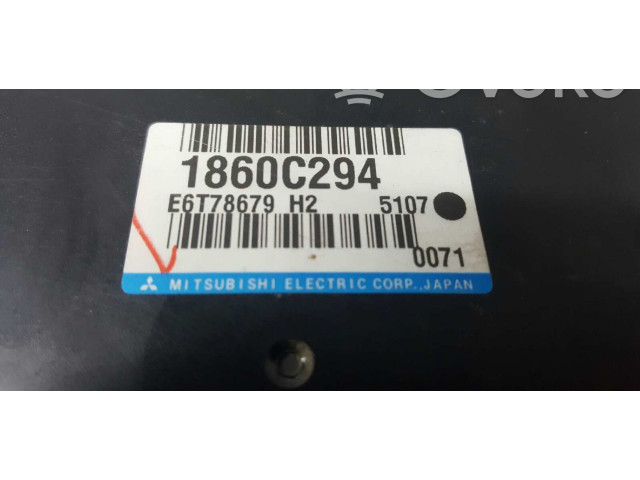 Блок управления двигателя 1860C294, E6T78679H2 Mitsubishi ASX