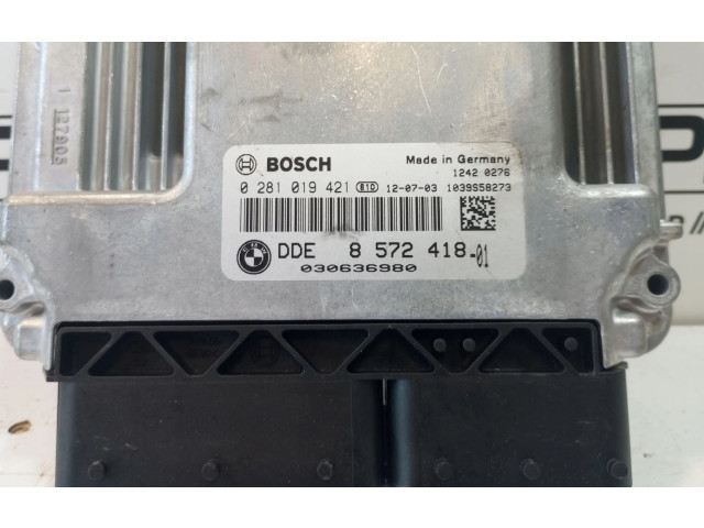 Блок управления заднего тормоза (EMF) 8572418 BMW X3 F25