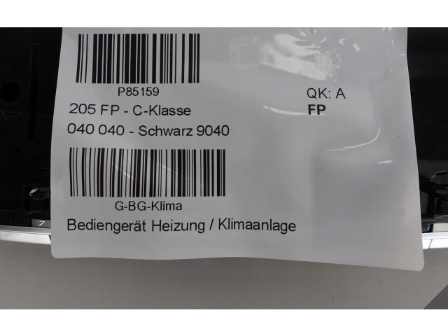 Блок управления климат-контролем A2059058813   Mercedes-Benz GLC X253 C253