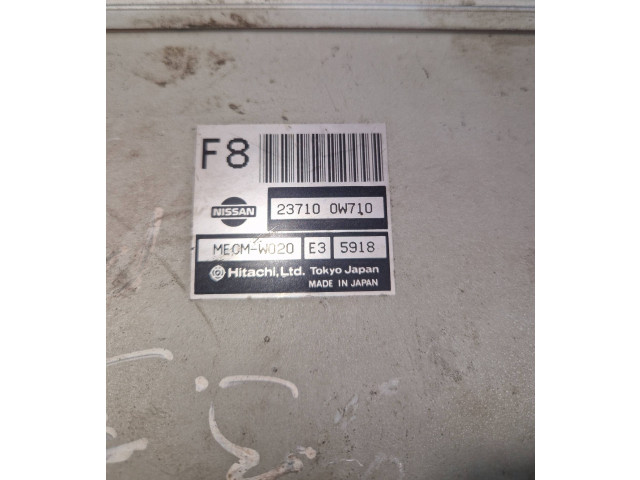 Блок управления двигателем Блок управления 237100w710   Infiniti QX4