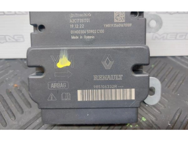 Блок подушек безопасности 985106332R, A2C17351701 Dacia Sandero