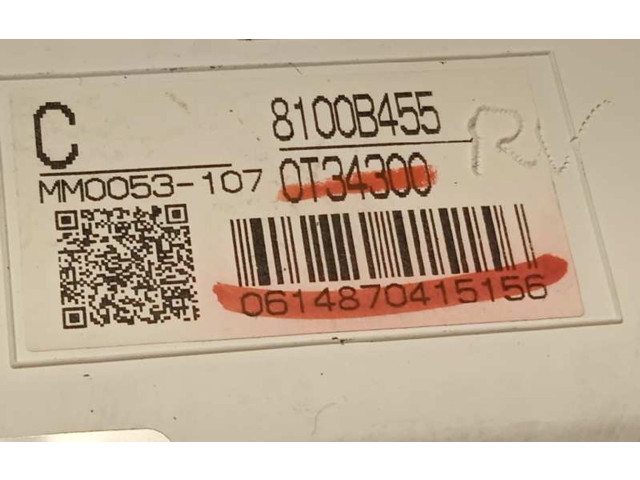 Панель приборов 8100B455 Mitsubishi ASX