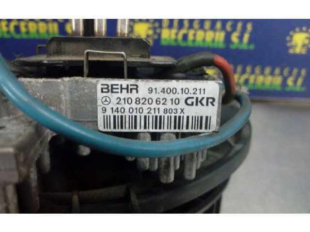 Вентилятор печки    2108206210, 9140010211   Mercedes-Benz E W210