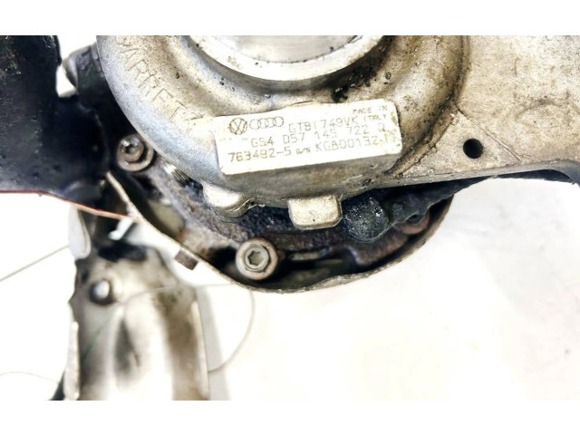 Turbodmychadlo Турбина g54057145722q, 763492-5 Audi Q7 4L