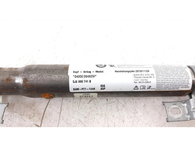 Боковая подушка безопасности 5J6880741B Skoda Fabia Mk2 (5J)