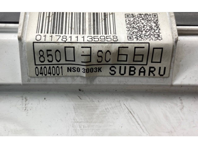 Панель приборов 85003SC660, 0117811135958 Subaru Forester SH