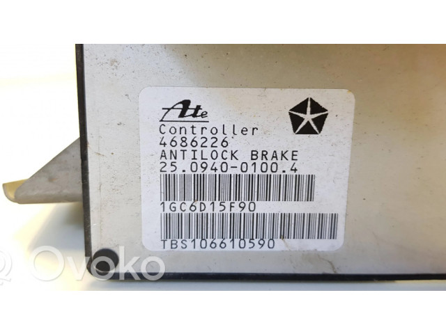 Блок управления АБС 4686226   Chrysler Voyager