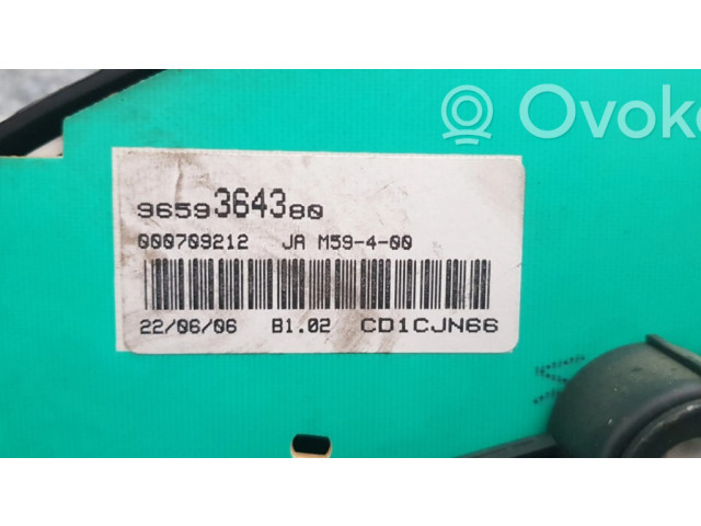 Přístrojová deska Citroen Berlingo 2001 9659364380