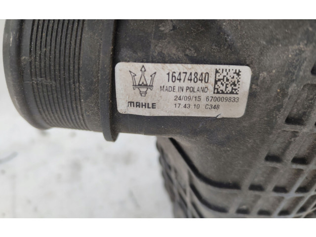 Интеркулер 16474840 Maserati Ghibli