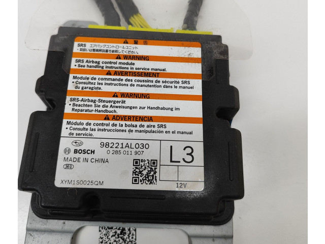 Блок подушек безопасности 98221AL030, 98221AL030   Subaru Outback (BS)
