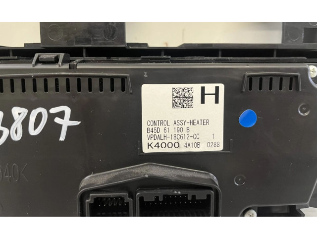 Блок управления климат-контролем B45D61190B, B45D61190B Mazda 3 II