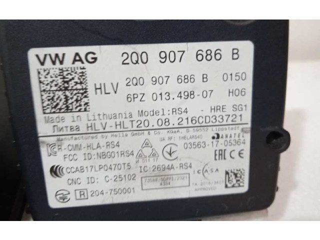Řídící jednotka 2Q0907686B, ANGULOMUERTO Volkswagen Arteon 2021