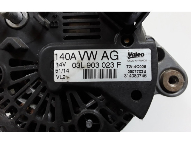 Генератор 03L903023F   Skoda Yeti (5L)      