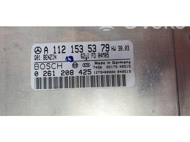 Řídící jednotka A1121535979 Mercedes-Benz SL R230 2004