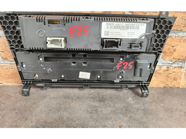 Блок управления климат-контролем 9259615, 9208591 BMW X3 F25