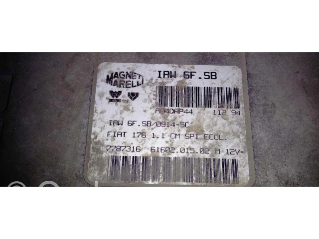 Řídící jednotka IAW6FSB, CENTRALITAMOTORUCE   Fiat Punto (176) 