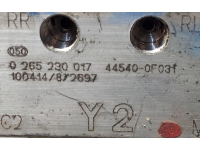 Jednotka ABS 445400F031, 0265230017 Toyota Corolla E140 E150 2010