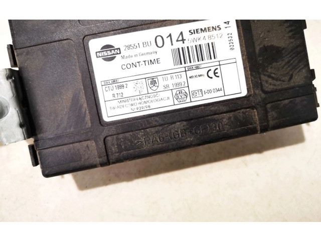 Блок комфорта 28551bu014, 5wk48512 Nissan Almera Tino