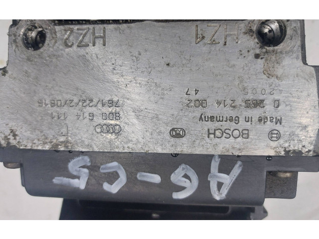 Блок АБС 8D0614111, 0265214002   Audi  A6 Allroad C5  1999 - 2005 года