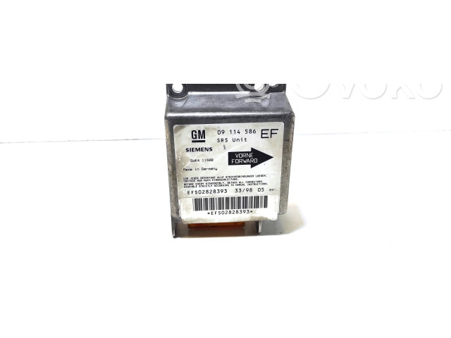 Блок подушек безопасности 5WK41150B Opel Tigra A