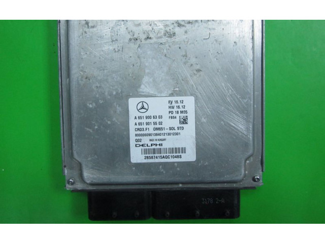 Řídící jednotka A6519006303, A6519015502 Mercedes-Benz GLA W156 2018